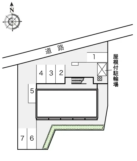 ★手数料０円★奈良市押熊町　月極駐車場（LP）